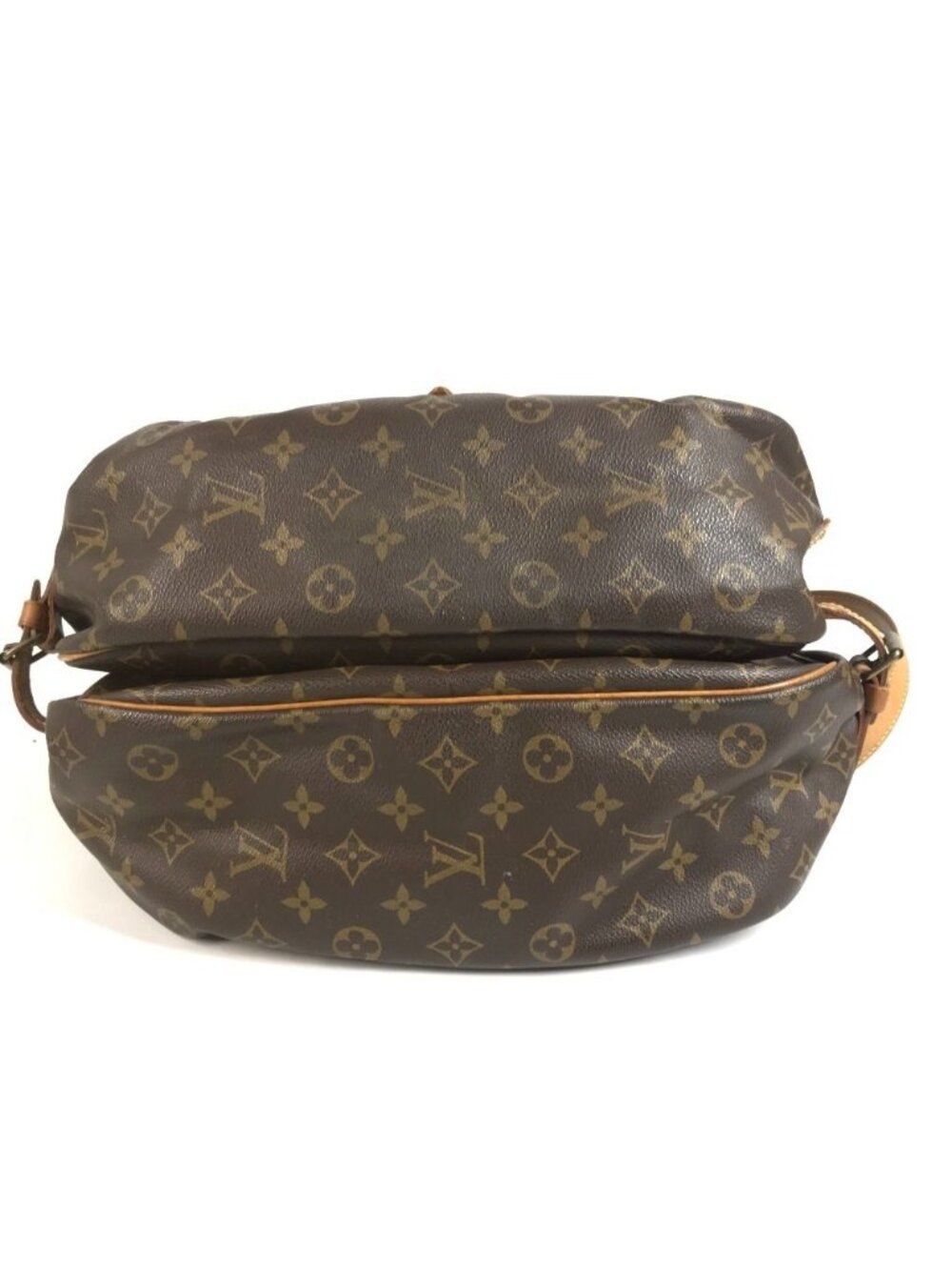 Louis Vuitton Shoulder Bag Saumur 35 Monogram Canvas Brown - Picture 5 of 9